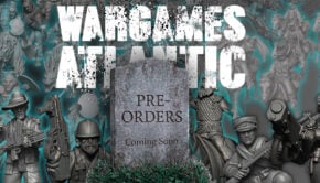 wargames atlantic logo and pre-order tombstone