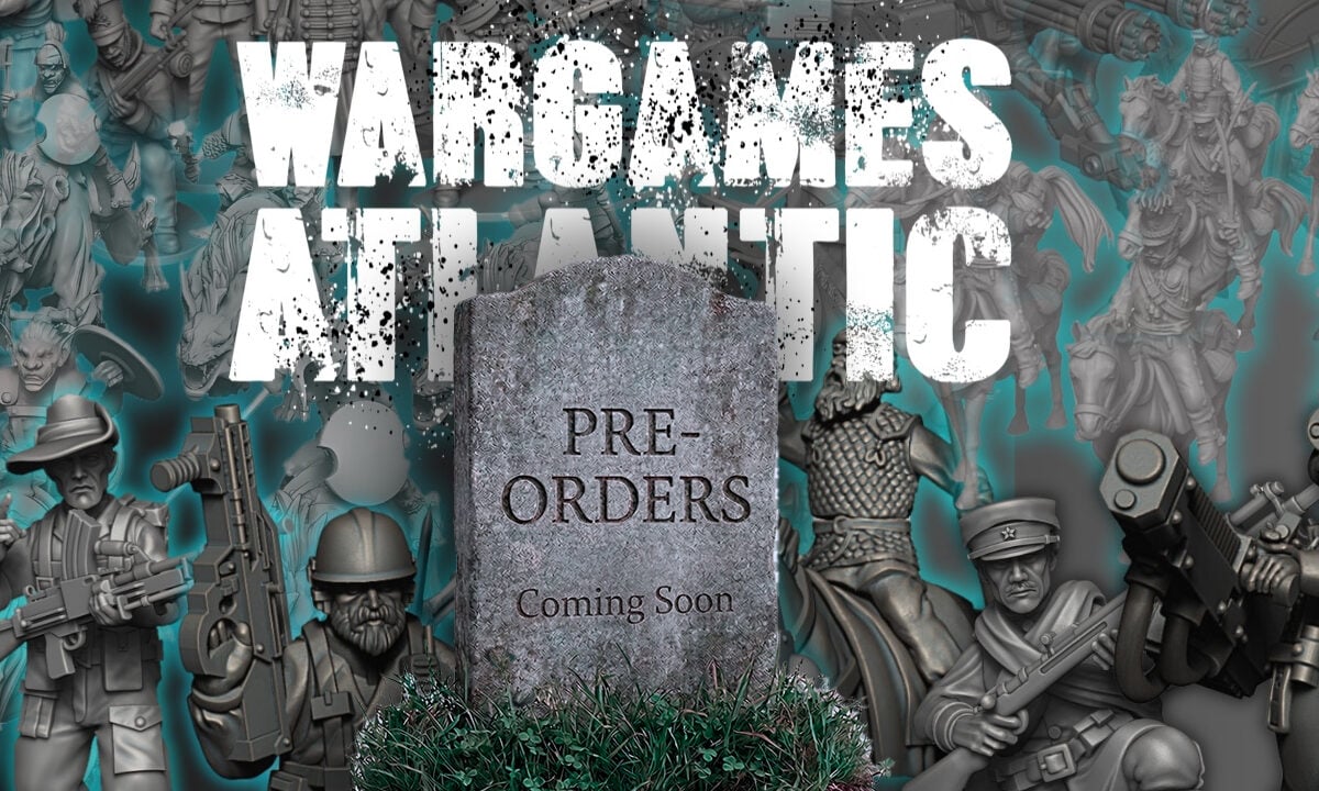 wargames atlantic logo and pre-order tombstone