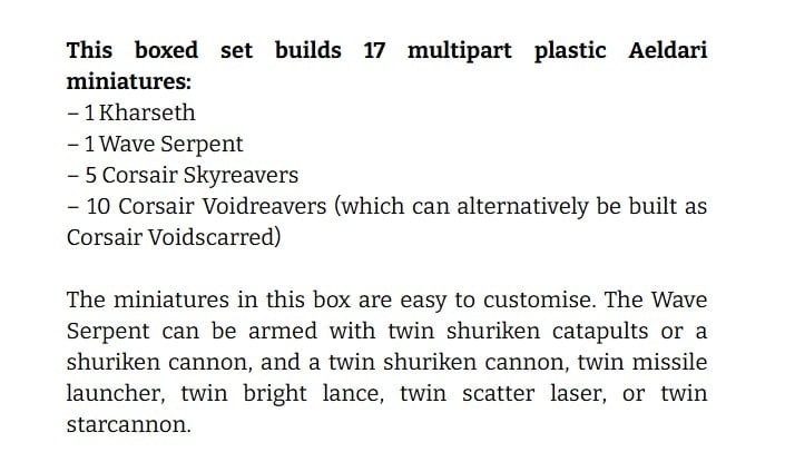Wave Serpent Wording