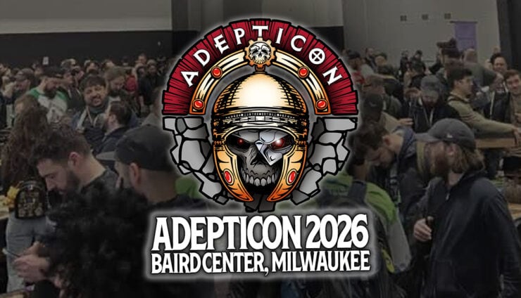 adepticon 2026 con tables with people
