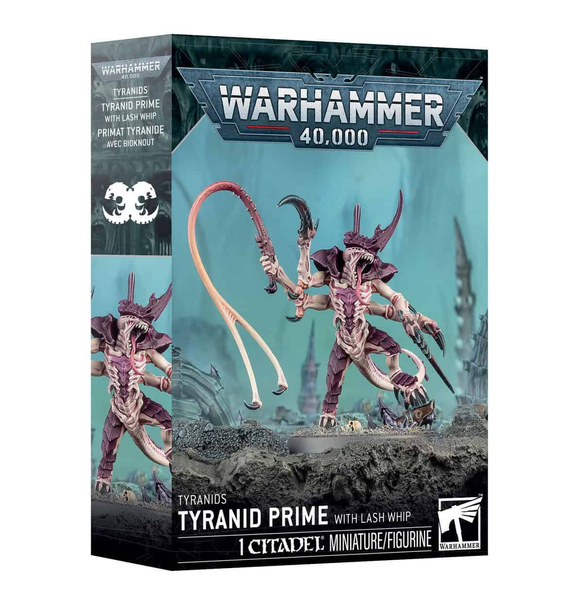 Tyranid Prime With Lash Whip box art