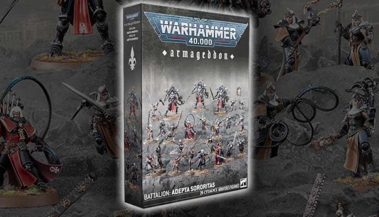 new armageddon battlation adepta sororitas product image review value and pricing
