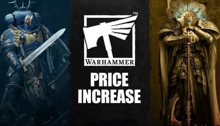 price increase warhammer logo