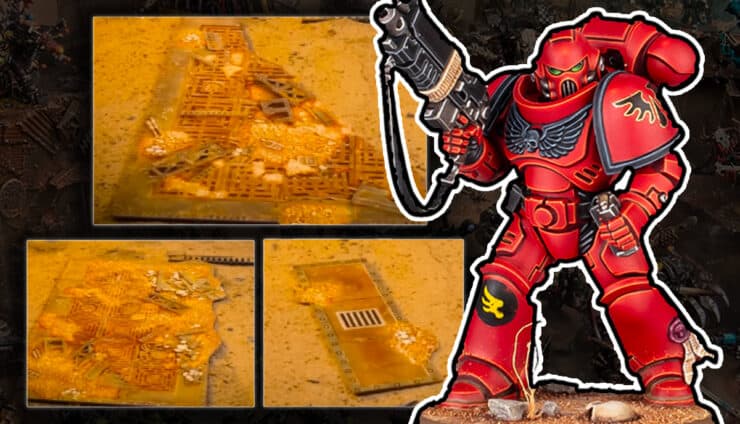 11th edition terrain from armageddon box