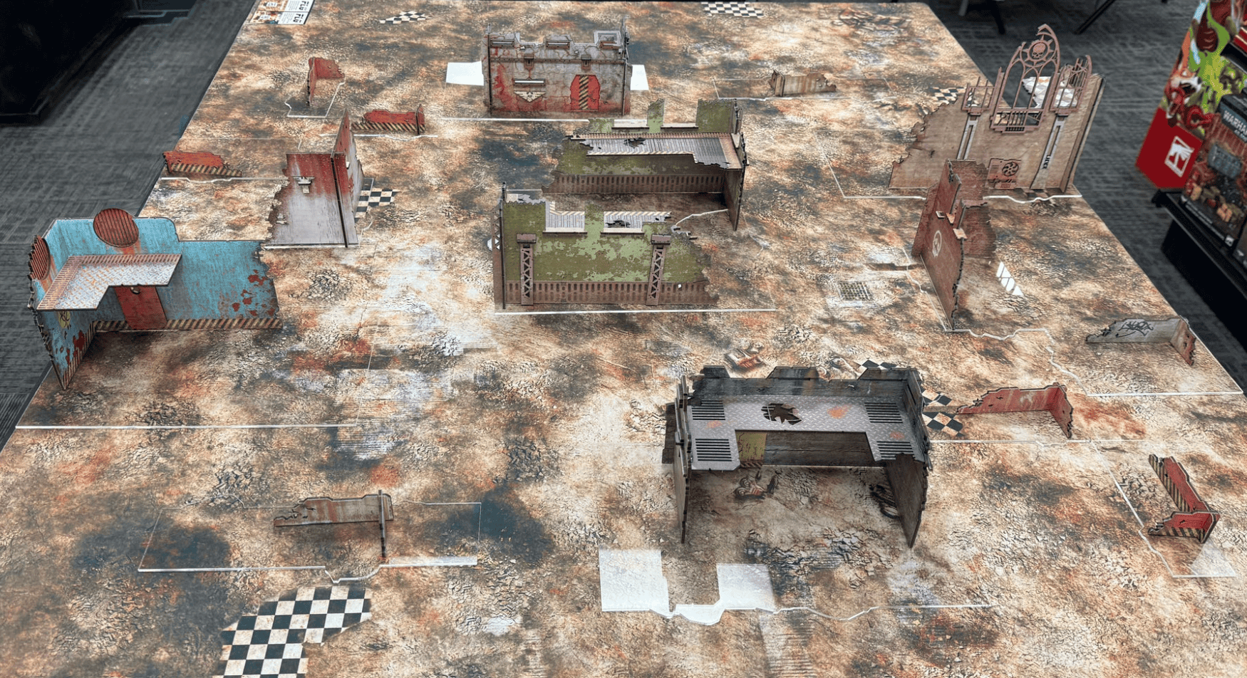 FLG Terrain Base Layout 11th Edition Table Set up 2