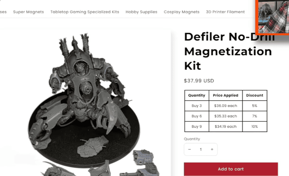 Magnet Baron Defiler Kit