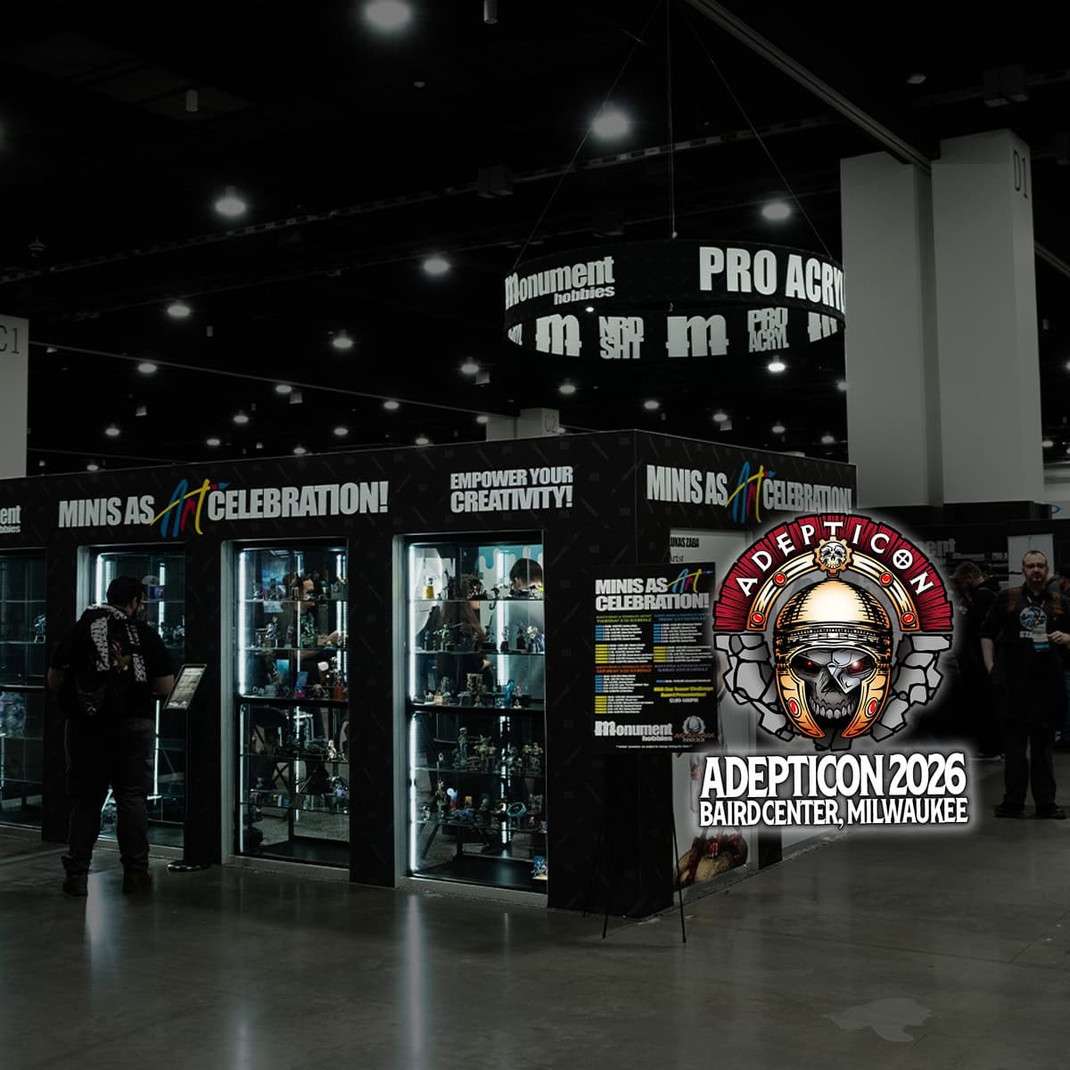 adepticon 2026 vendor hall booths