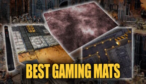 best gaming mats tabletop product shots and painted warhammer 40k models