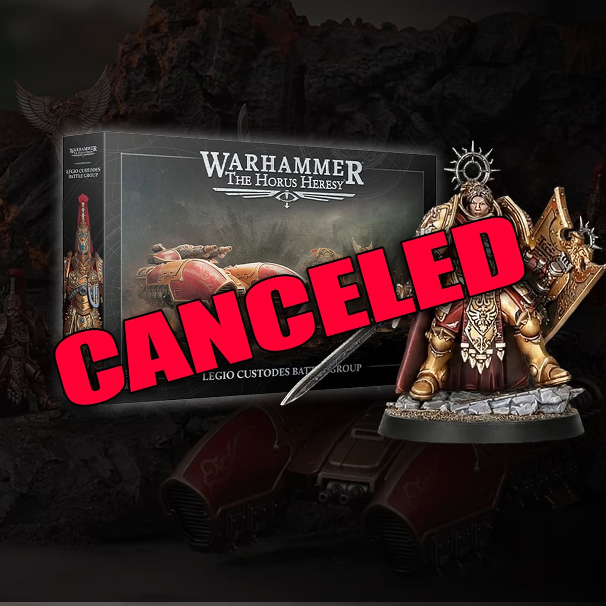 custodes battlegroup canceled