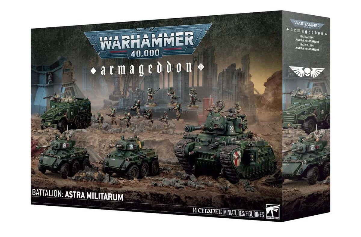 Astra Militarum Armageddon Battalion box art
