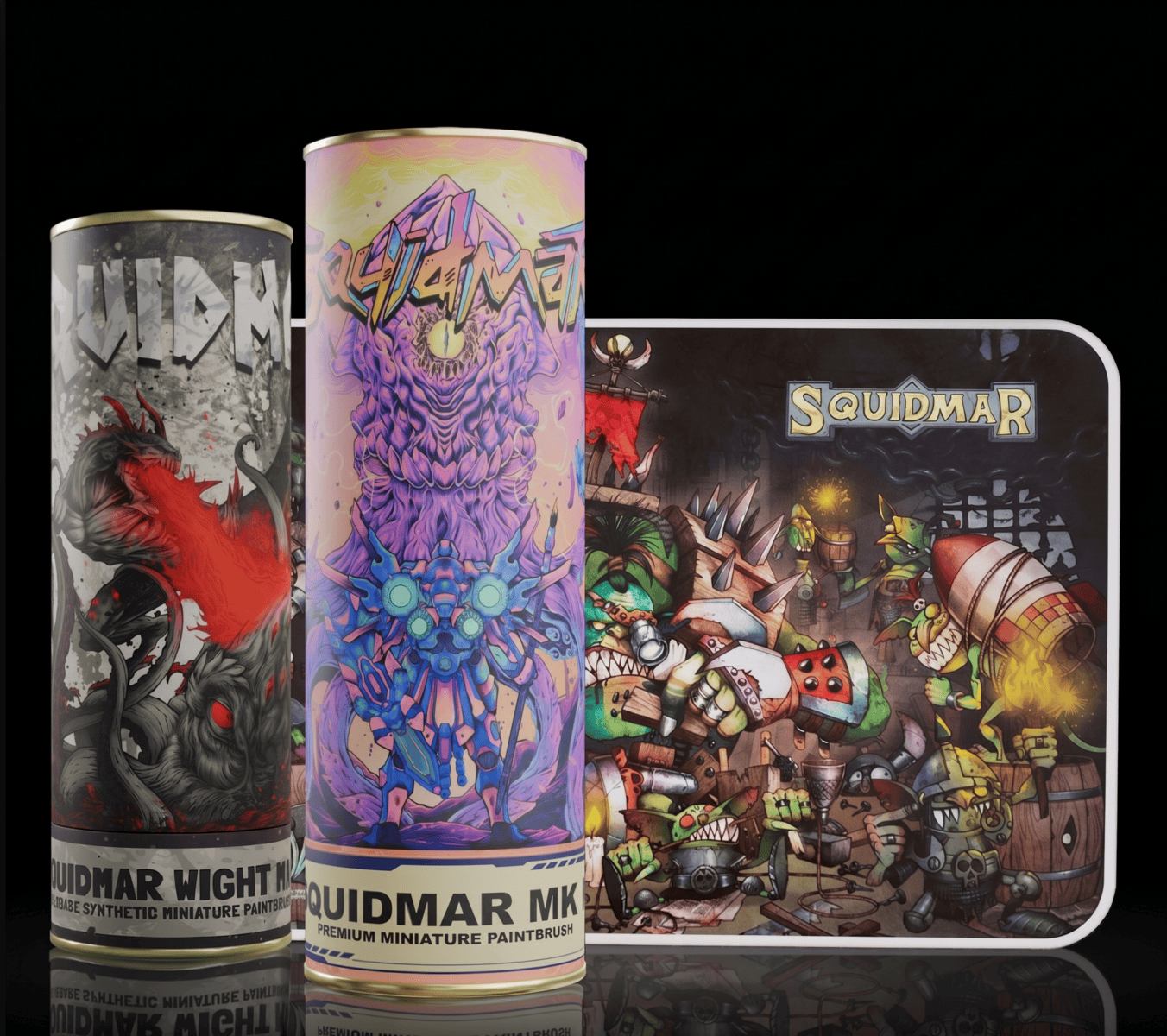 squidmar brush set