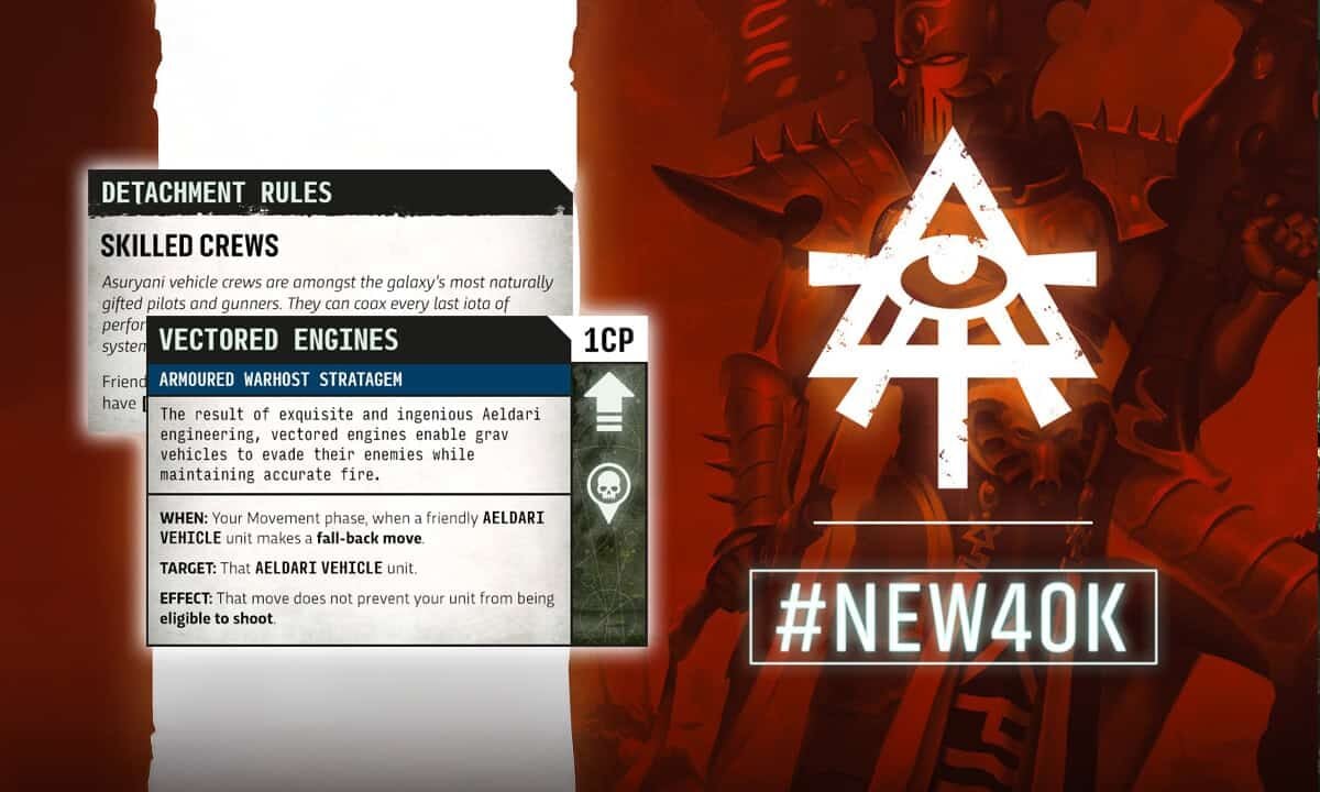 11th edition AELDARI detachments 40k Faction focus