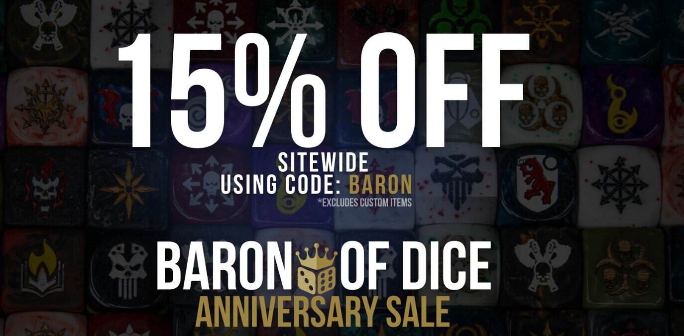 Baron of Dice Sale