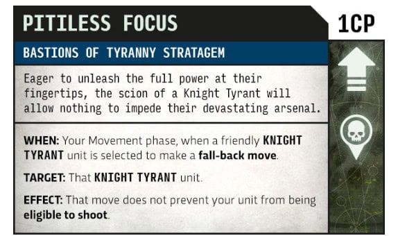 Bastions of Tyranny Stratagem
