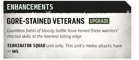 Butchers of Khorne Detachment Enhancement
