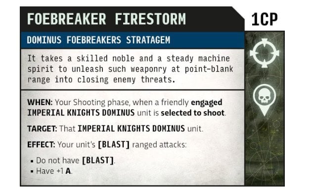 Dominus Foebreakers Stratagem