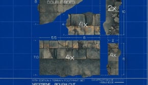 How to Convert 10th Edition Layouts to 11th Terrain Areas squad marks