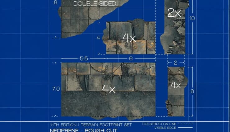 How to Convert 10th Edition Layouts to 11th Terrain Areas squad marks
