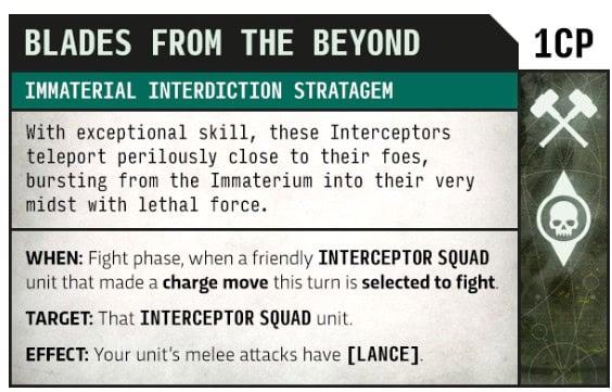 Immaterial Interdiction Strategem