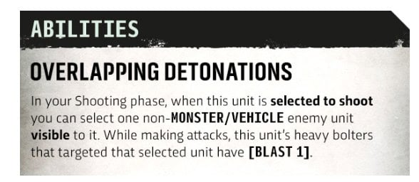 Overlapping Detonations