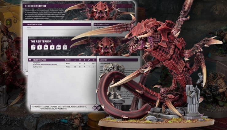 Red Terror New 40k Rules Tyranid Datasheet Reveal
