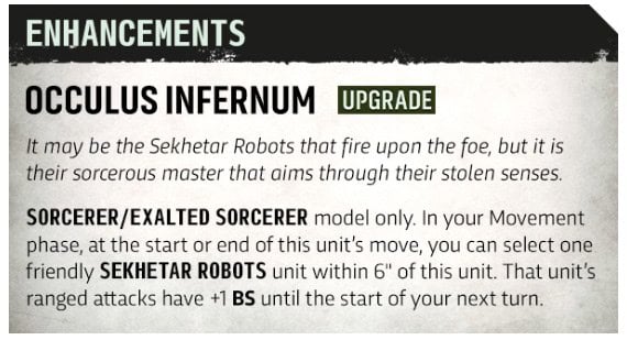 Sekhetar Cohort Enhancement