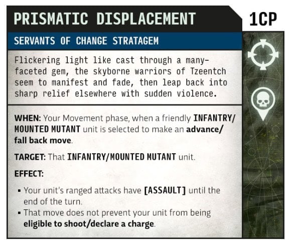 Servants of Change Stratagem