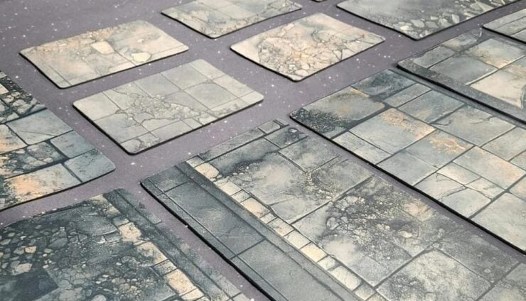 Squad Marks Drops 11th Edition 40k Terrain Footprint Sets
