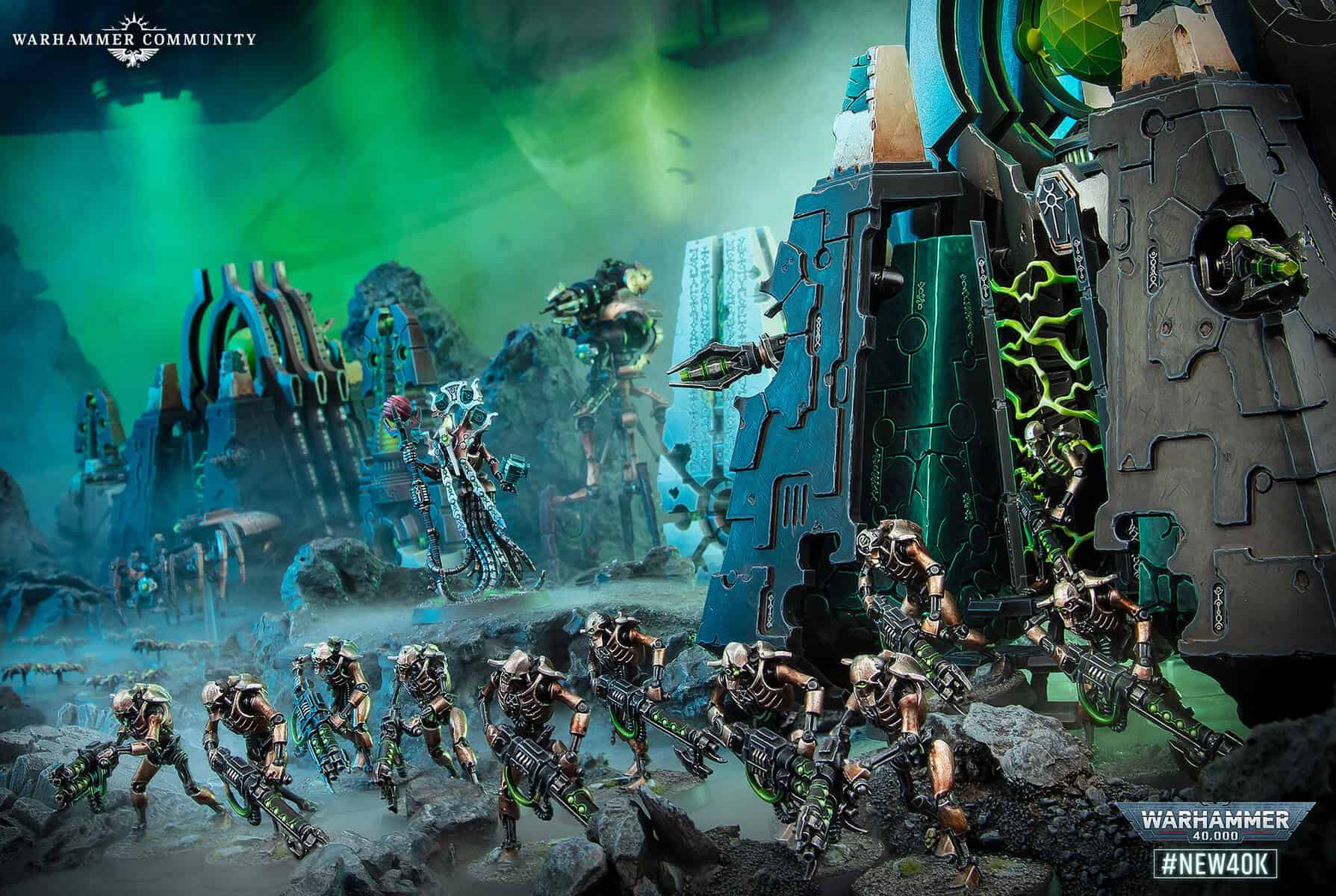The Phaeron's Armoury Necron detachment art