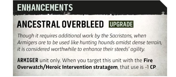 Throne-bonded Outriders Enhancement