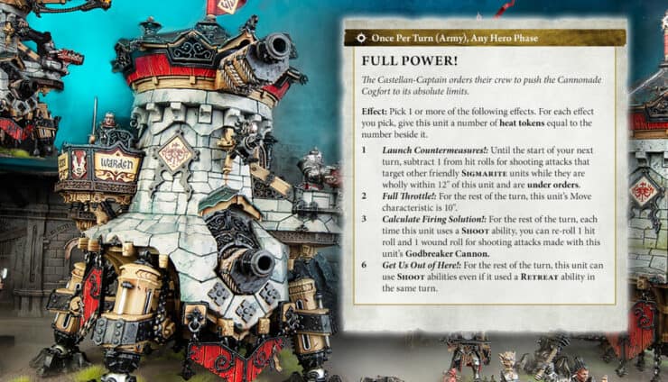 cogfort rules for cities of sgimar aos new model