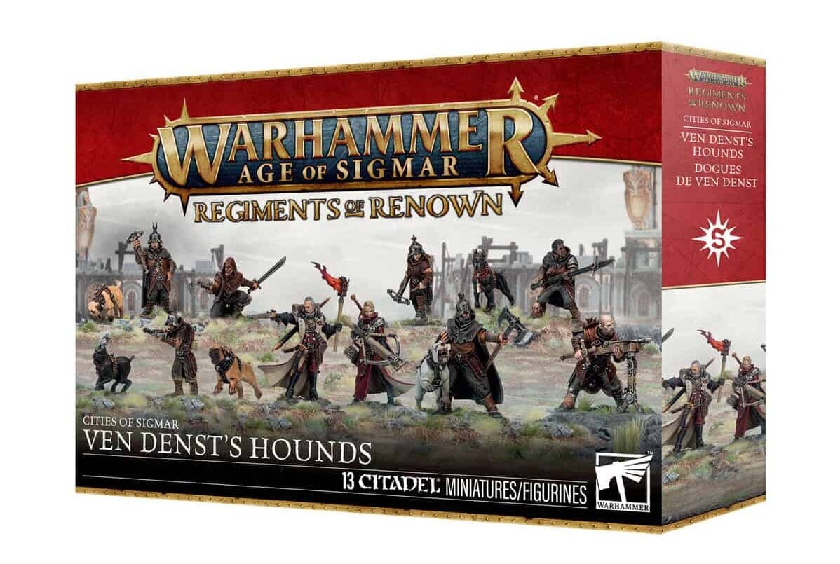 Ven Denst's Hounds Regiment of Renown box art
