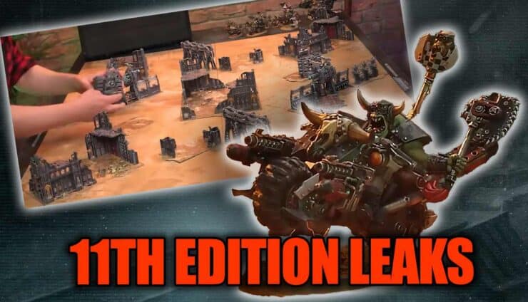 more new 11th terrain set from games workshop and new ork bikers leaks confrimed