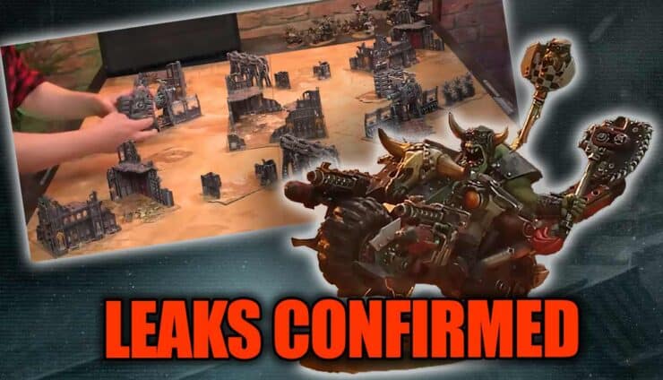 new 11th terrain set from games workshop and new ork bikers leaks confrimed