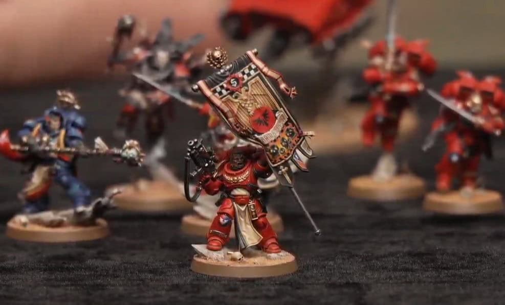 new Space Marine models from Armageddon Box painted models new ancient
