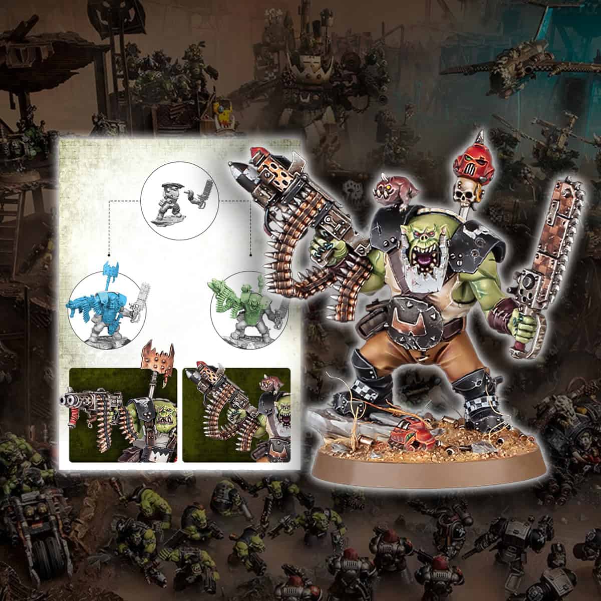 new ork boys warhammer 40k 11th edition