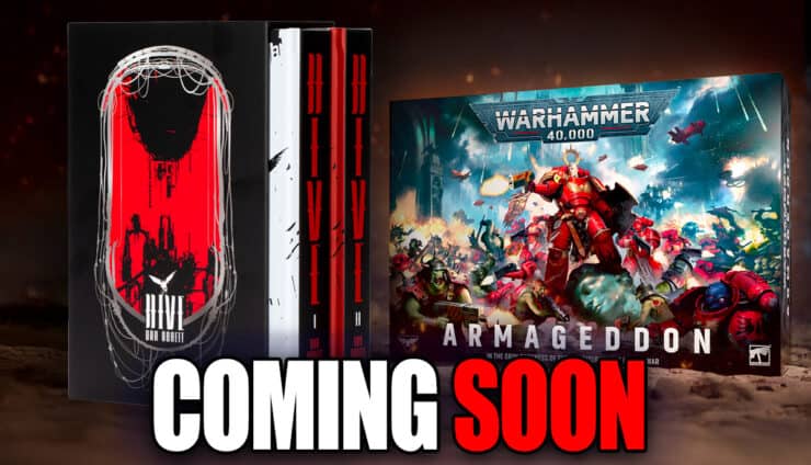 pre-order coming soon armageddon box and hive dan abnett