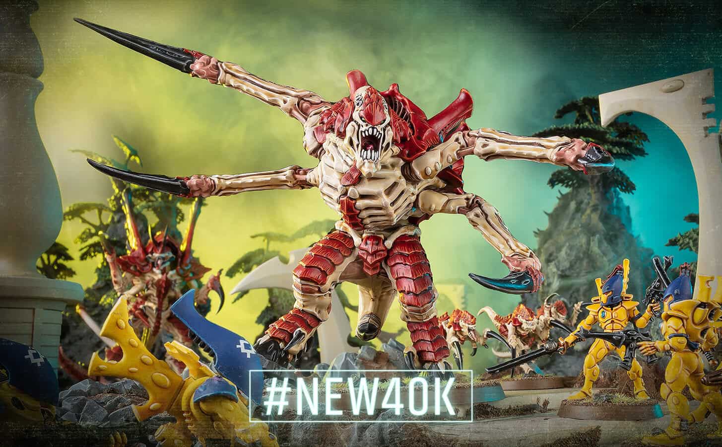 Warhammer 40k 11th Edition feature image with new app and Munitorum Field Manual
