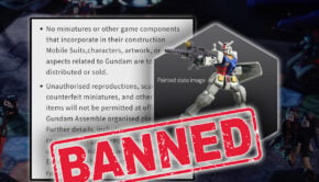 3d printing gundam assemble banned