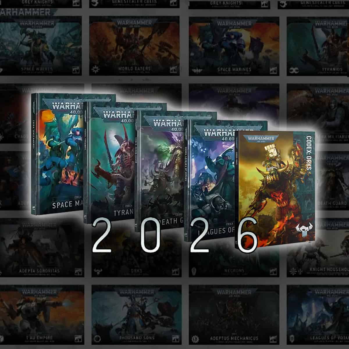 40k codex roadmap 2026 11th edition orks