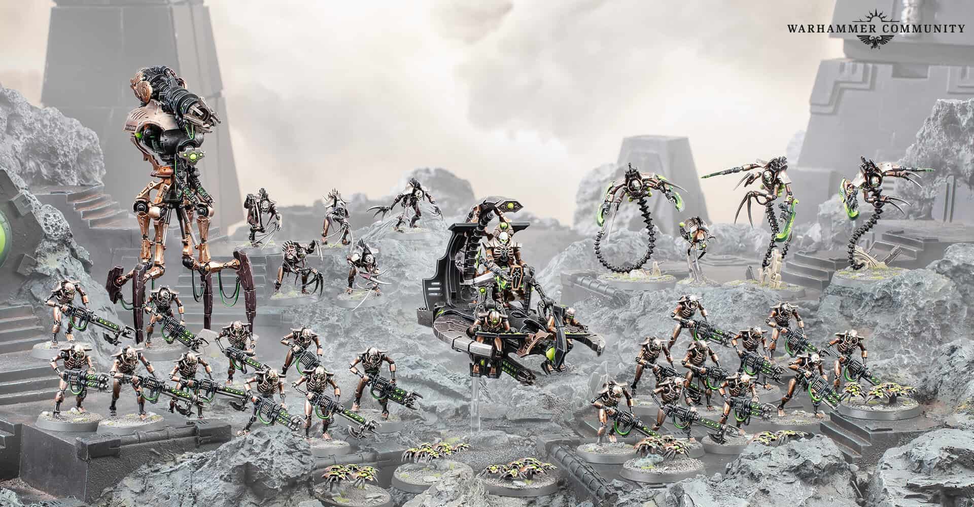 Necron Host battleforce box artwork