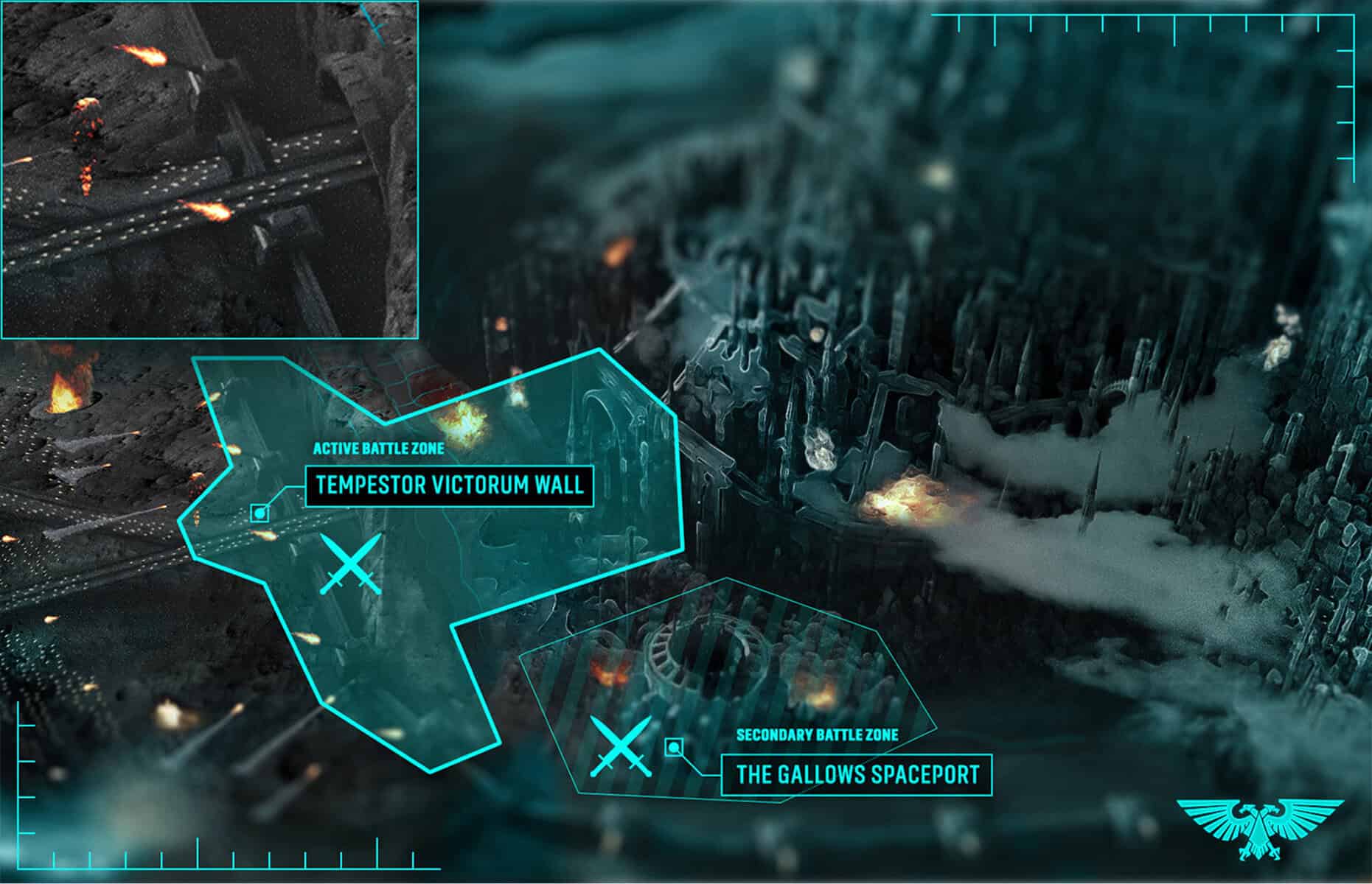Siege of Death Mire campaign locations map