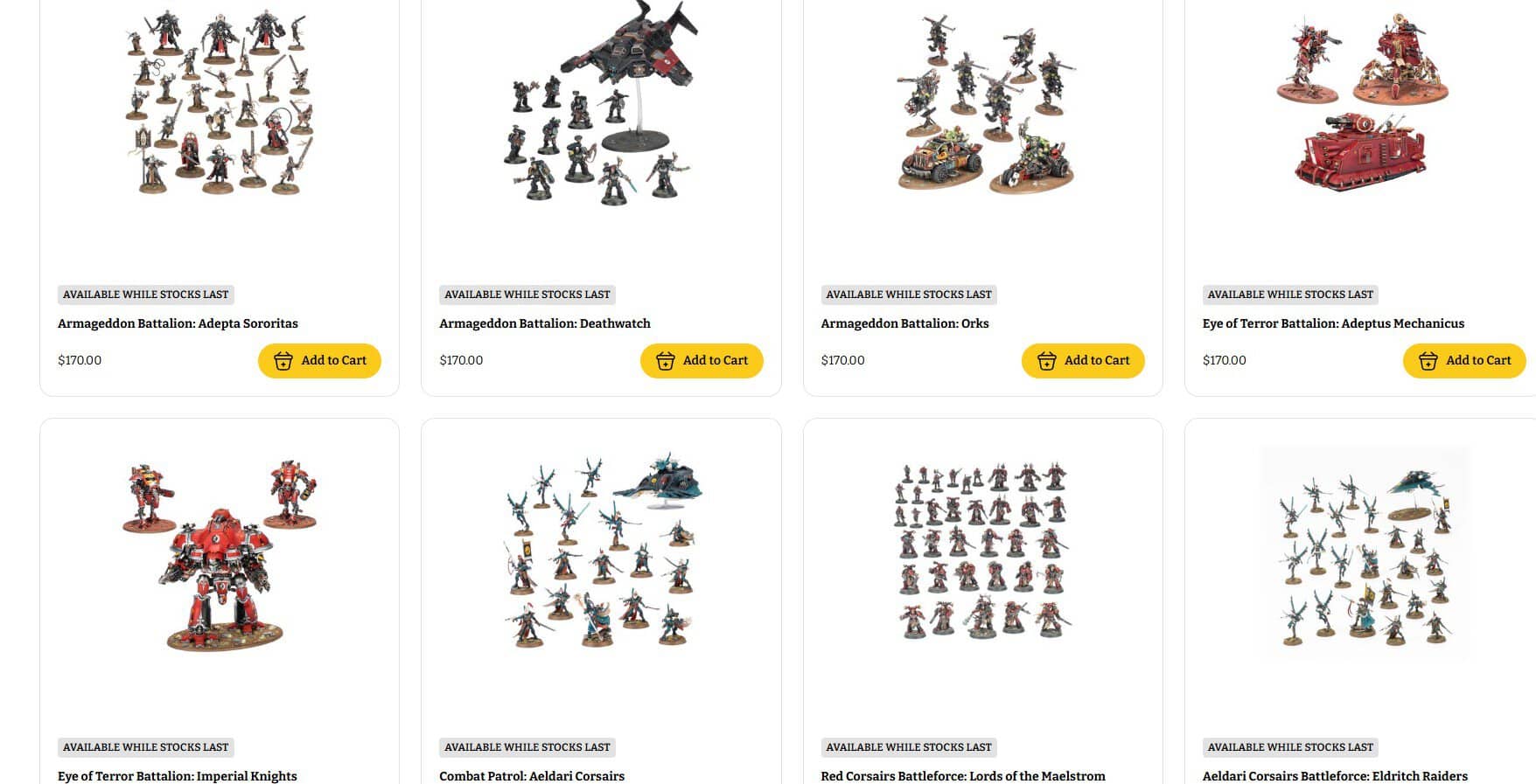 Available While Stocks LAst GW Store