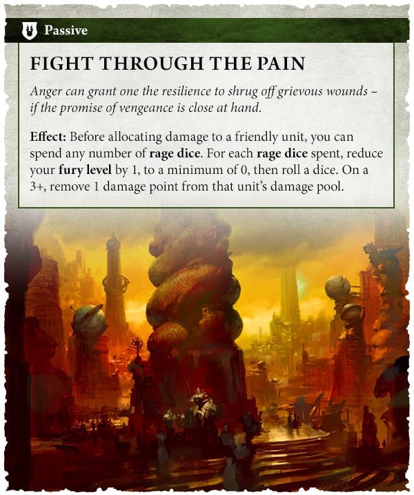 Generals Handbook 2026 Fight Through the Pain defense rules