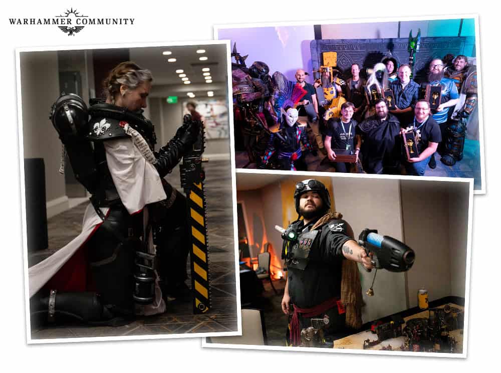 Grand Narrative players and costumed commanders at Atlanta