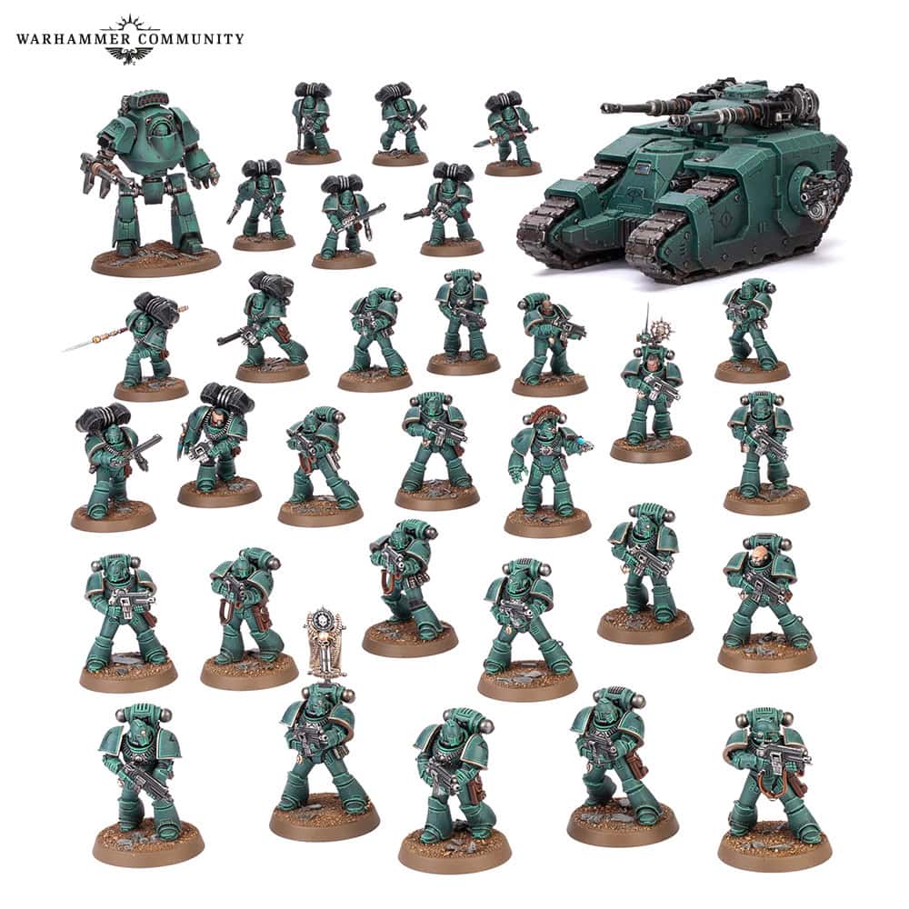 Maximus Battle Group full set with Contemptor and Sicaran
