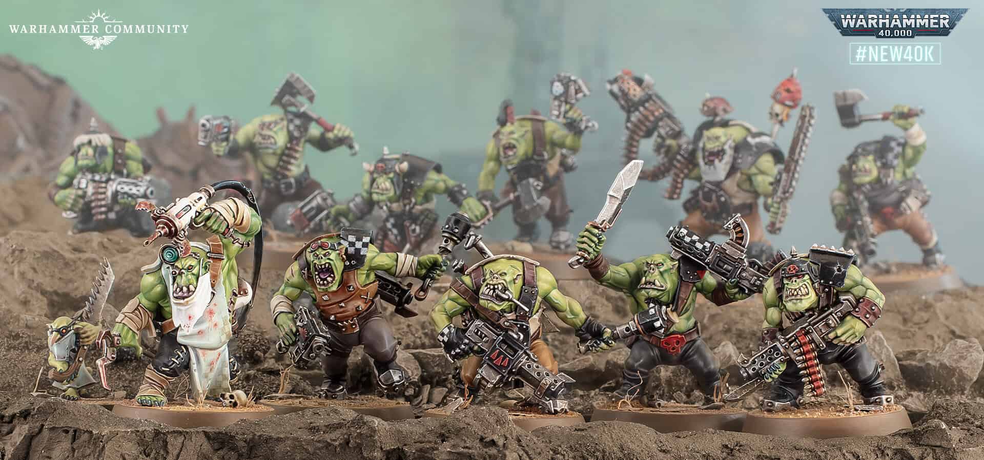 Warhammer 40k Armageddon Ork datacards reveal hero image