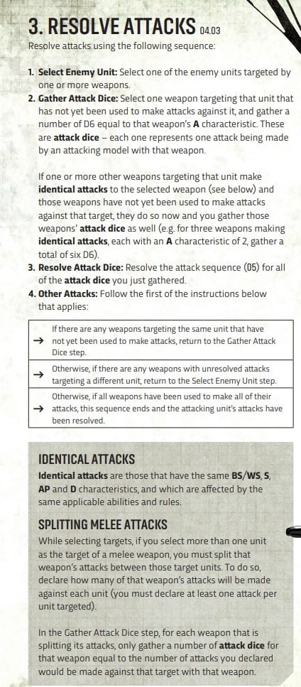 Resolving Attacks