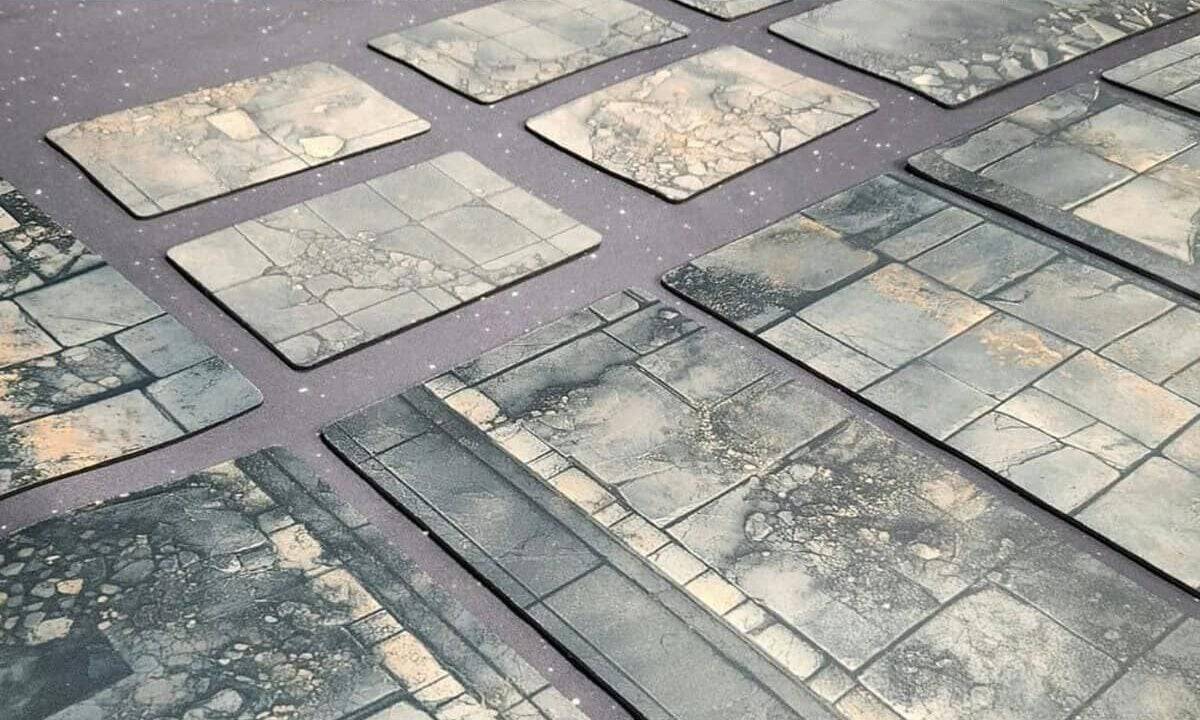 Squad Marks 11th Edition 40k Terrain Footprint Sets