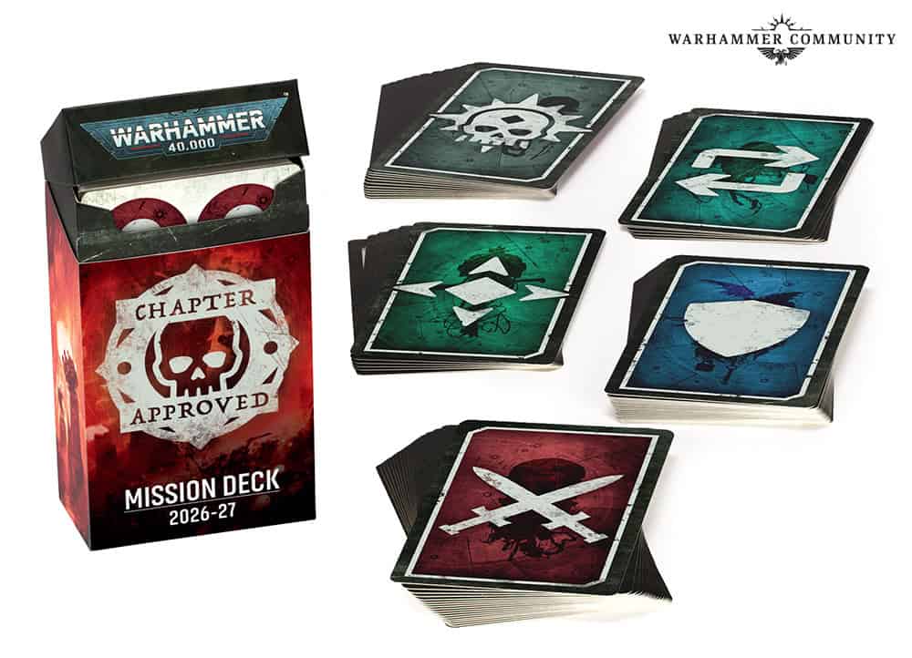 Warhammer 40,000 Chapter Approved Mission Deck 2026-27